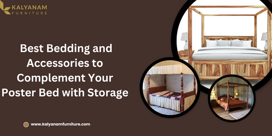Poster Bed with Storage