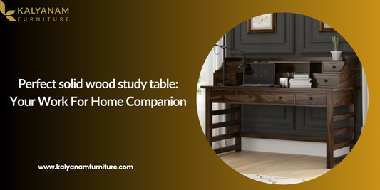 solid wood study table