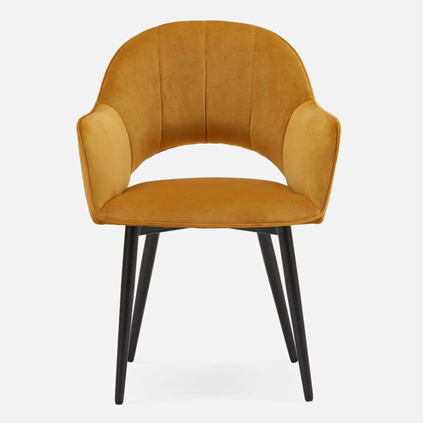 peter dining chair in yellow colour