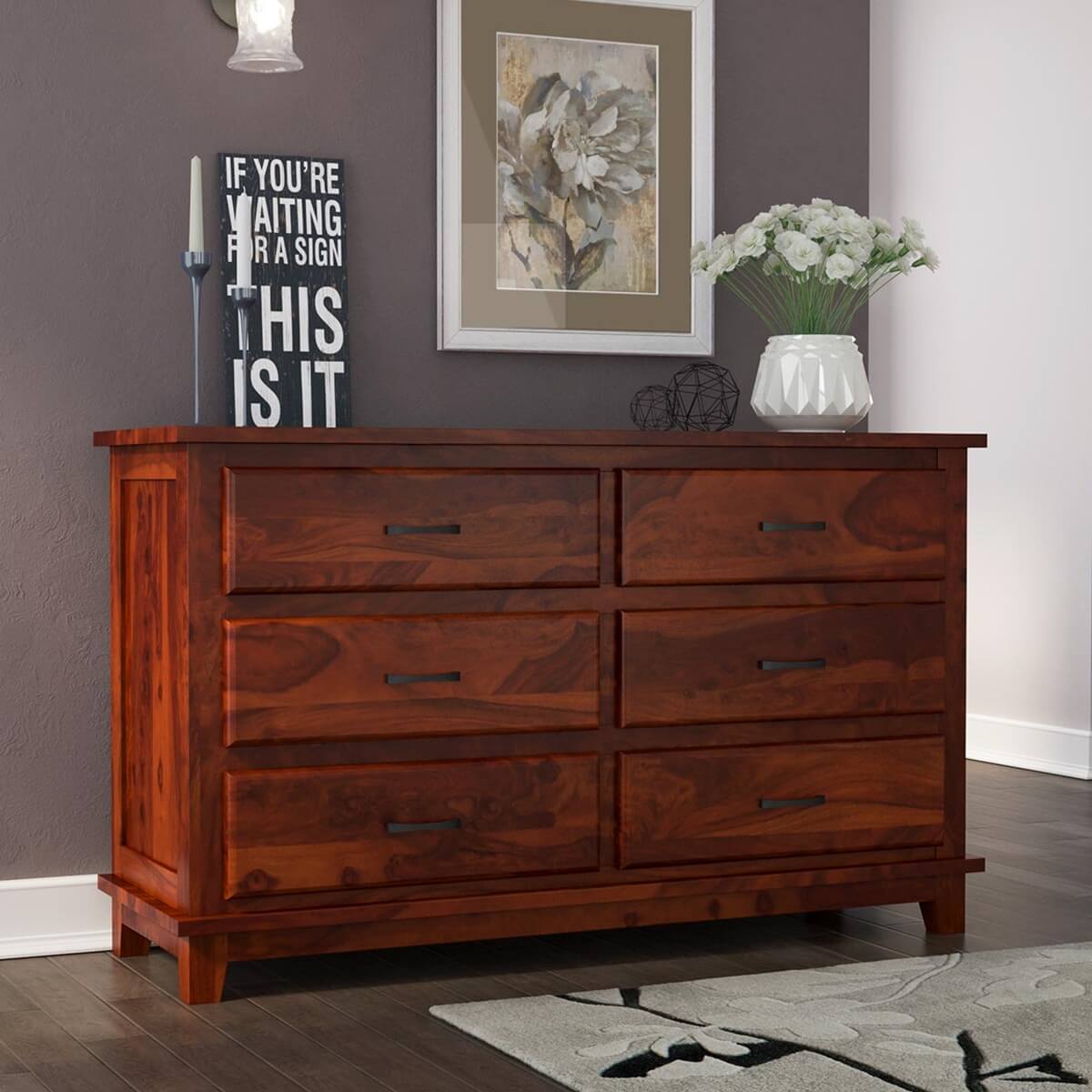 Rishiya solid wood Dresser