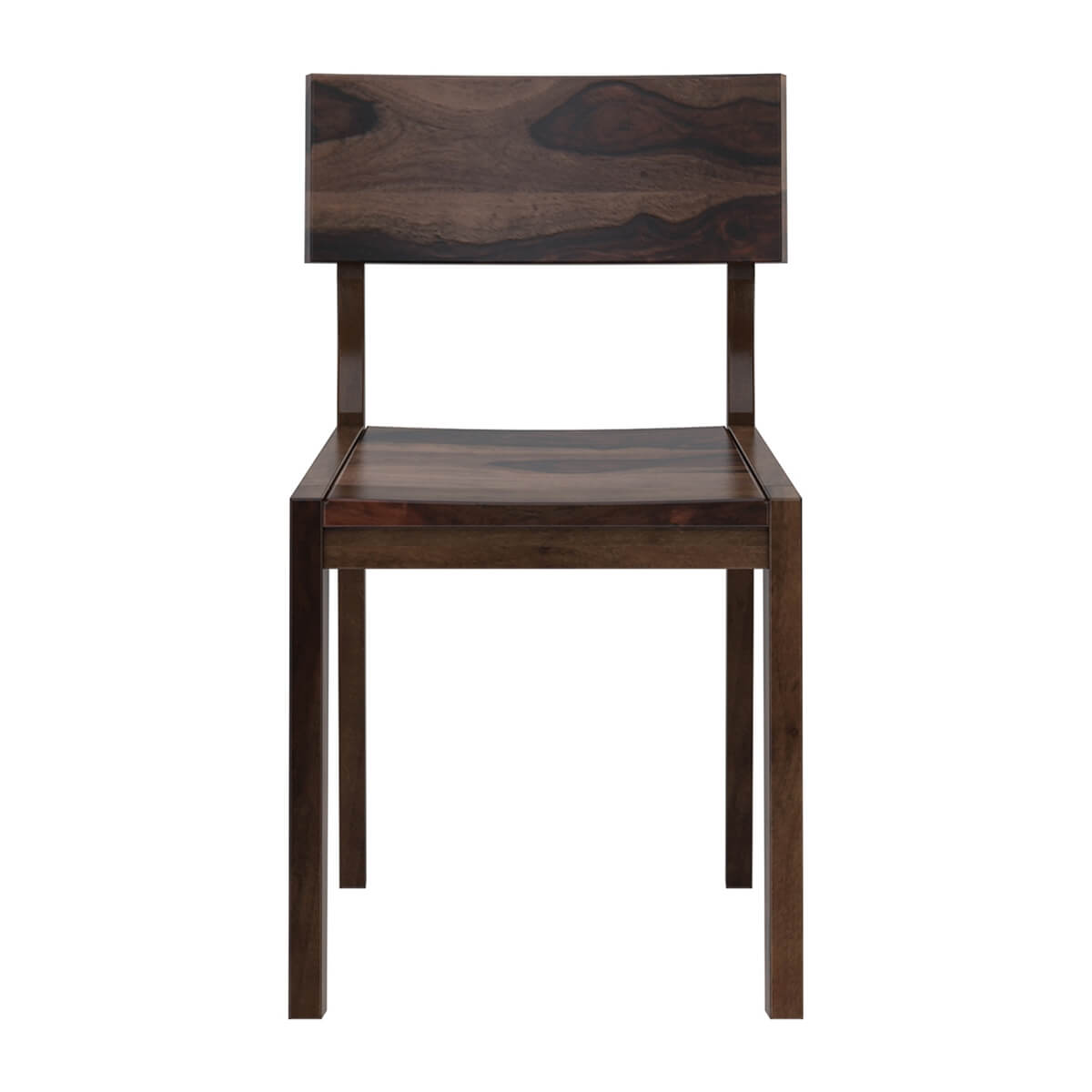 tempu dining chair in walnut finish