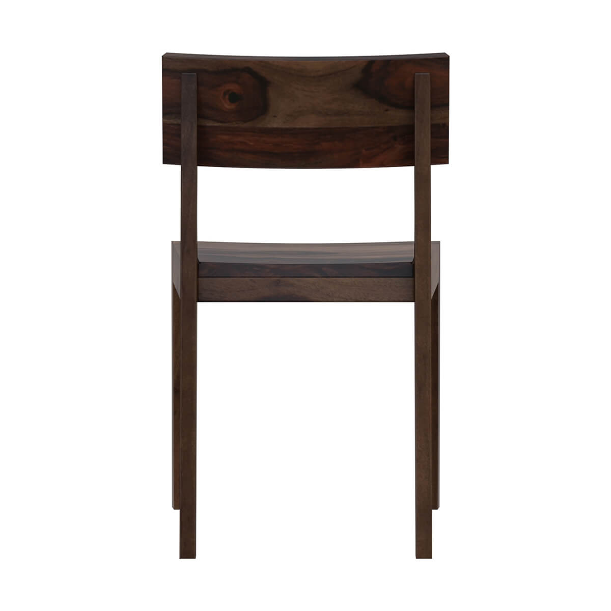 tempu dining chair in walnut finish