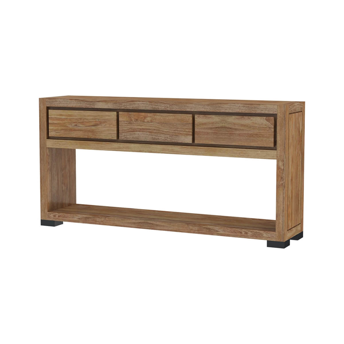 rani solid wood console table