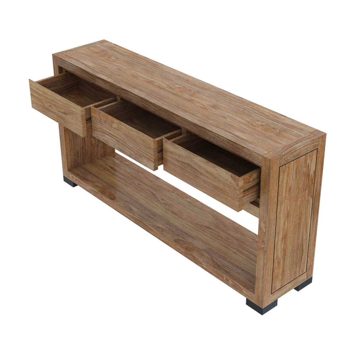 rani solid wood console table