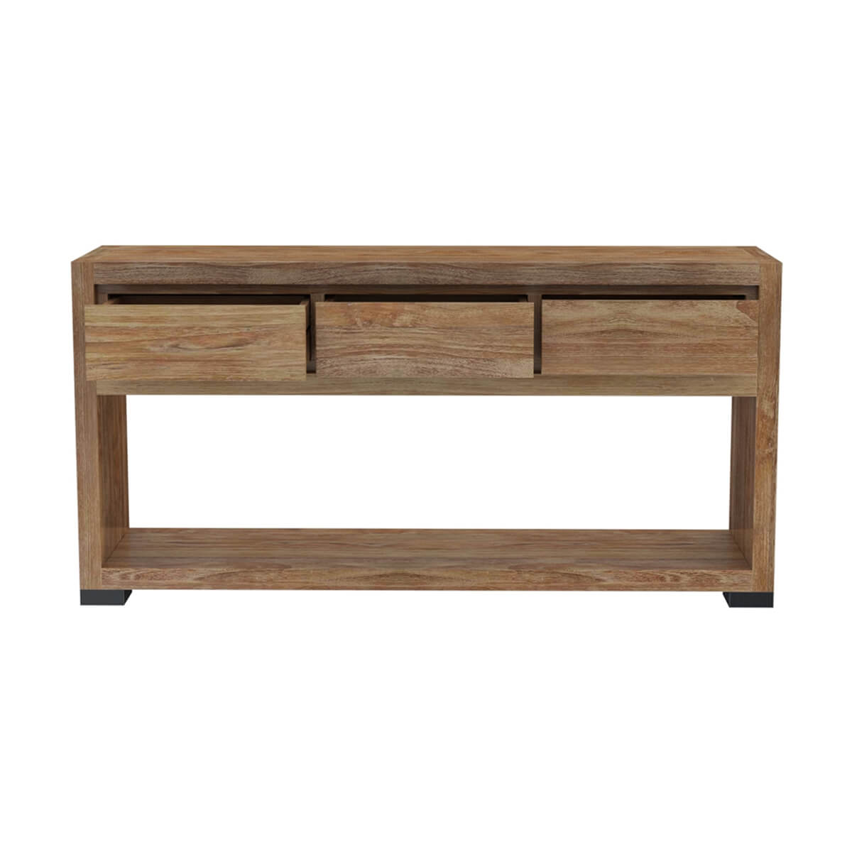 rani solid wood console table