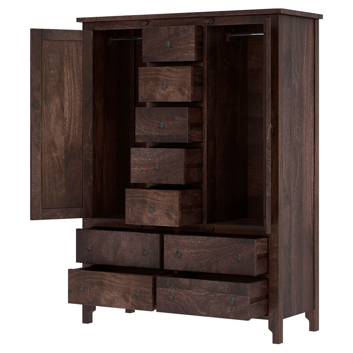 athena solid wood wardrobe