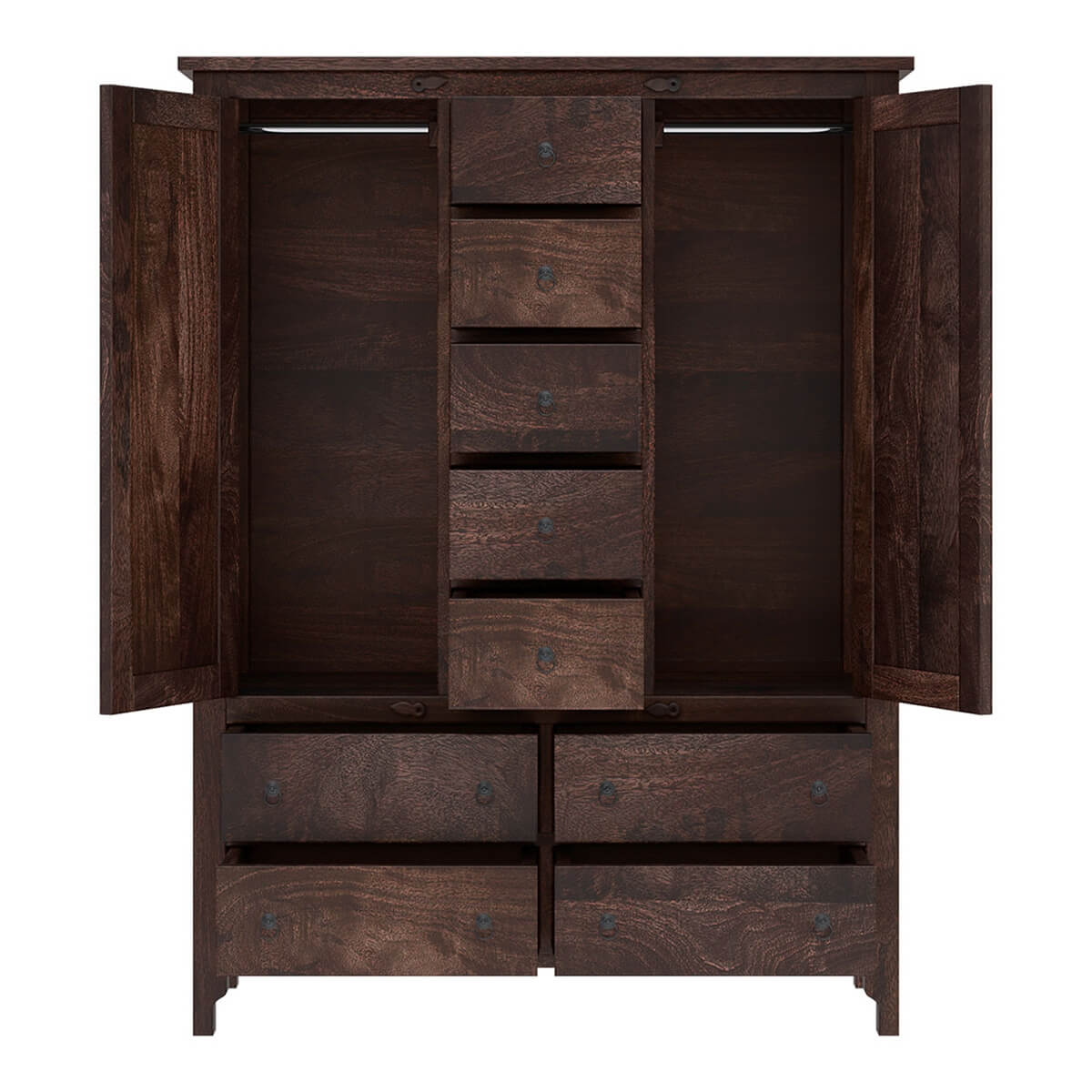 athena solid wood wardrobe
