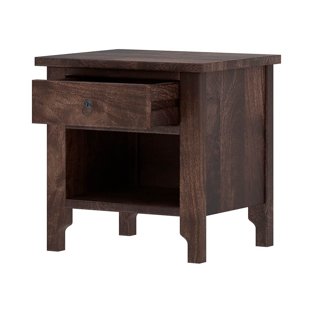 athena solid wood bedside/nightstand table