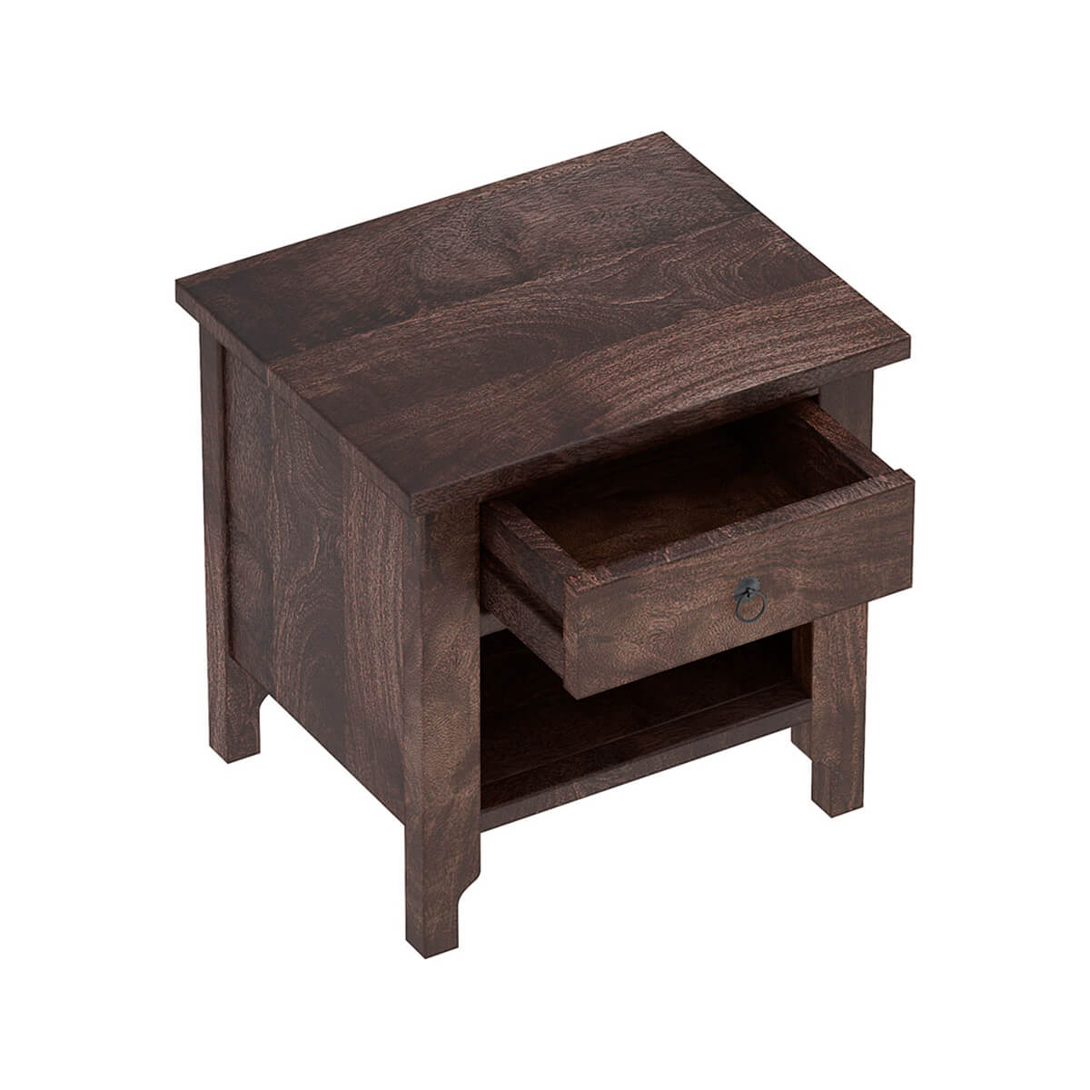 athena solid wood bedside/nightstand table