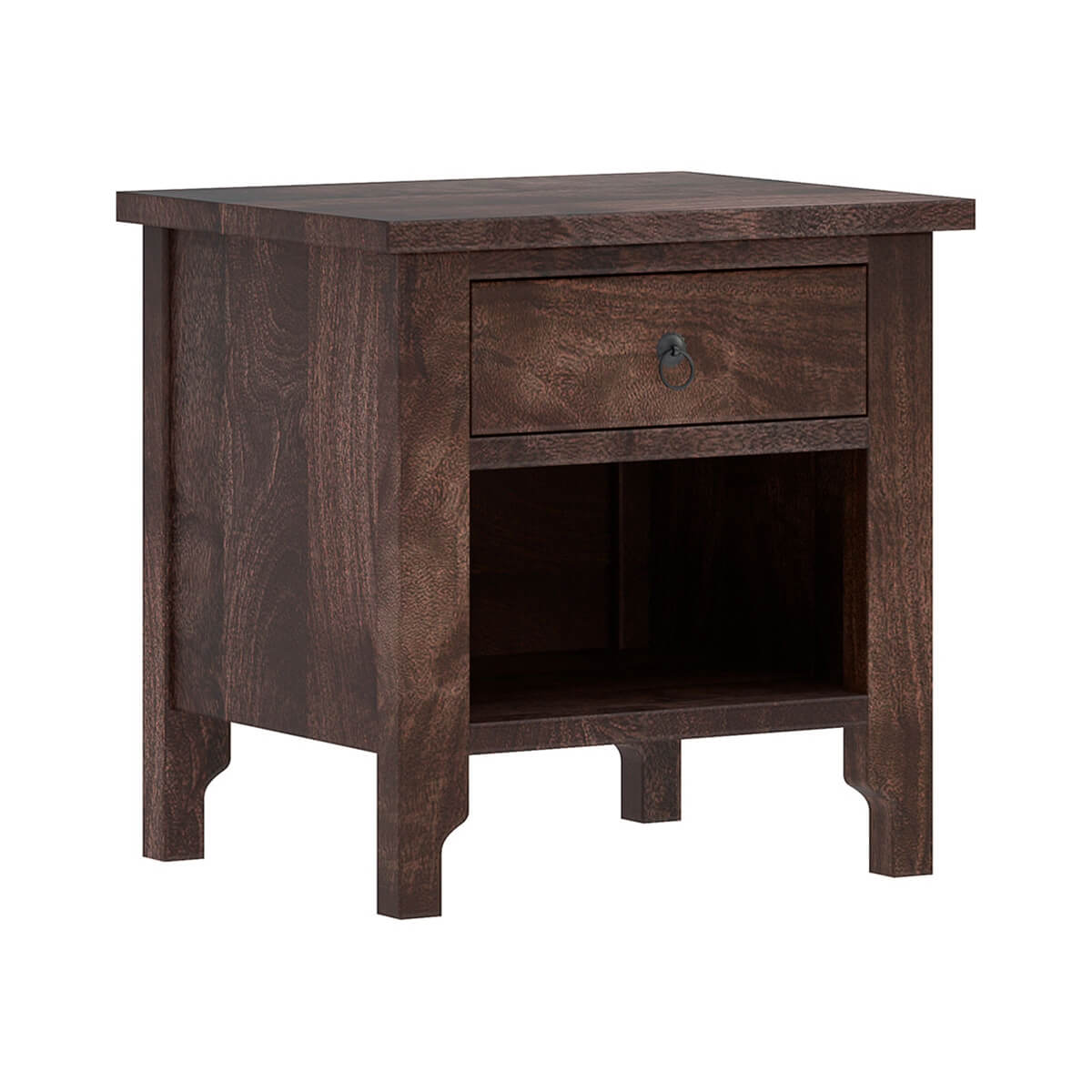athena solid wood bedside/nightstand table