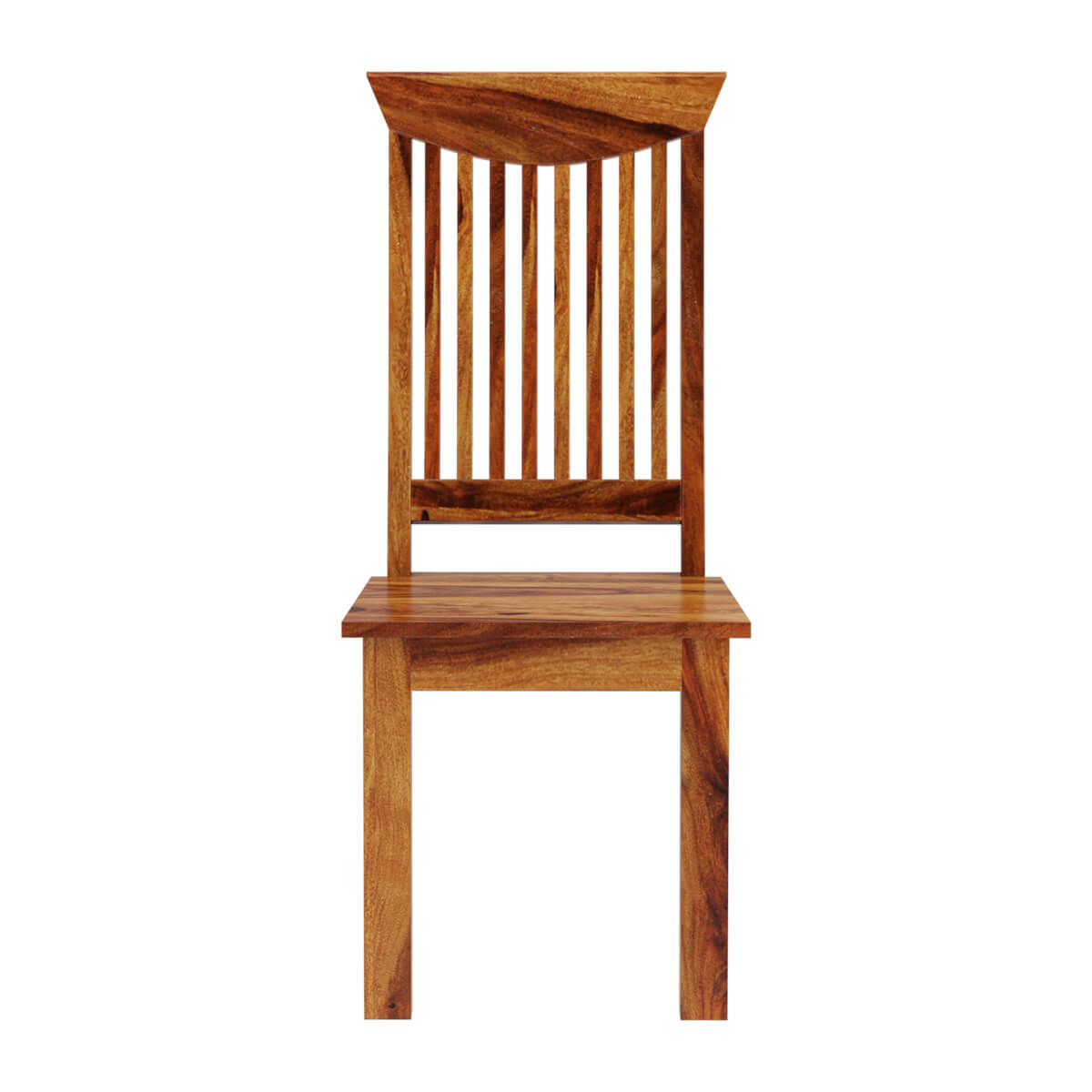 bolivia solid wood dining chair in natural finish