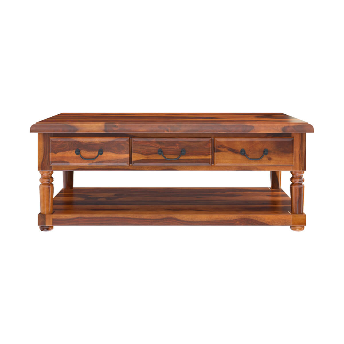 bolt solid wood coffee table