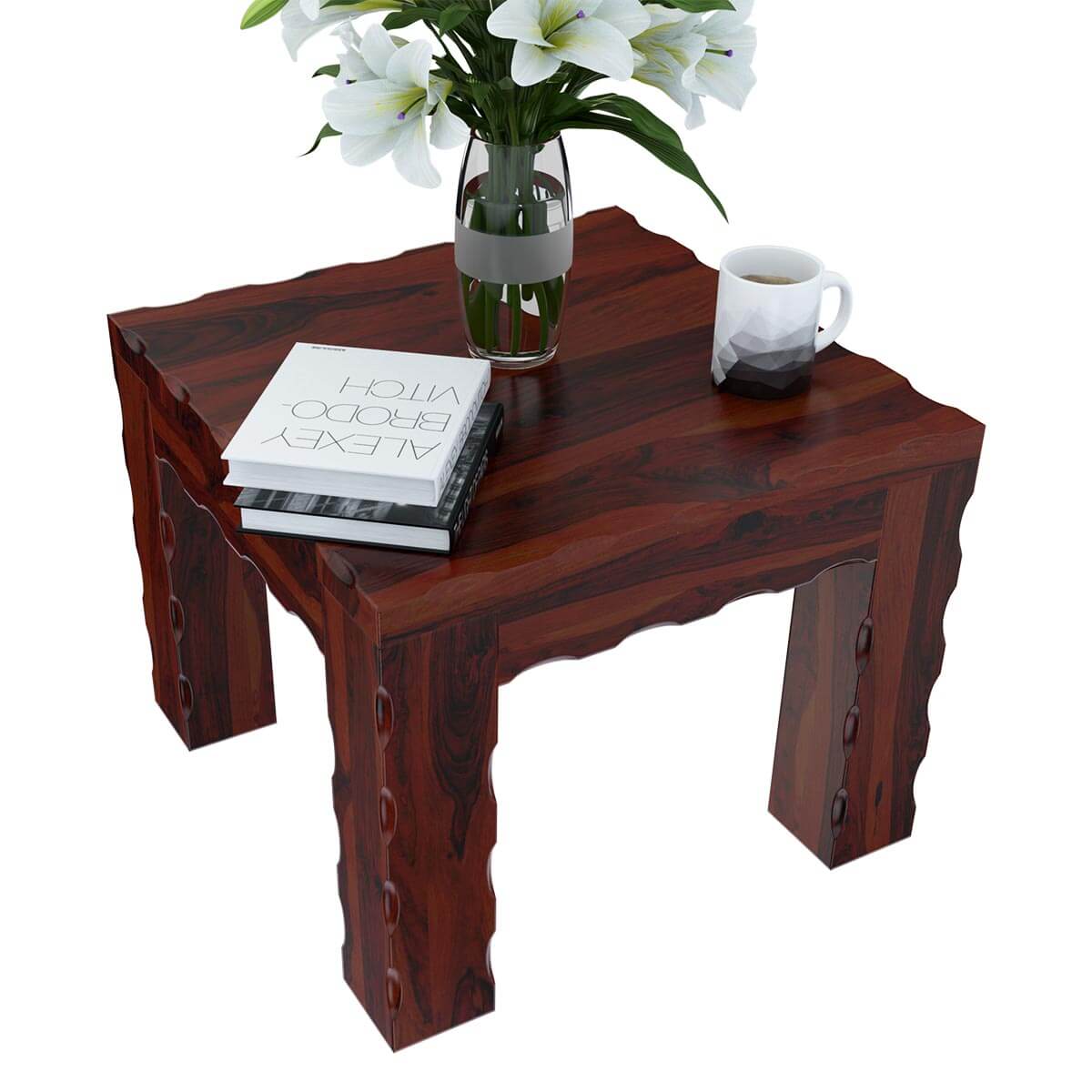 tosh solid wood end table