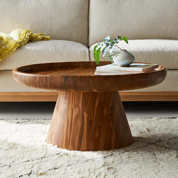 hitch solid wood coffee table