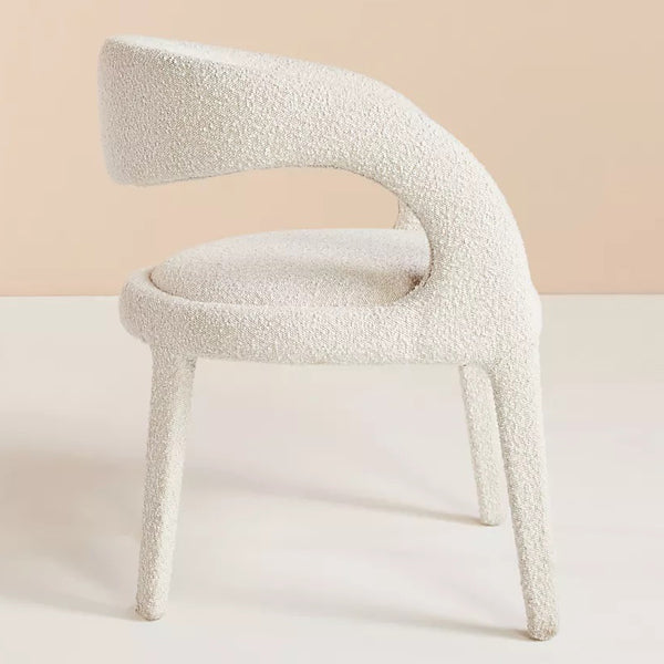 encore dining chair in white colour