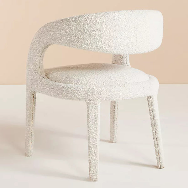 encore dining chair in white colour