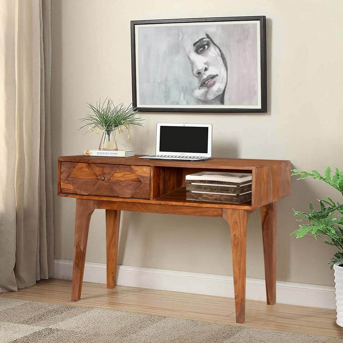 tito solid wood writing table