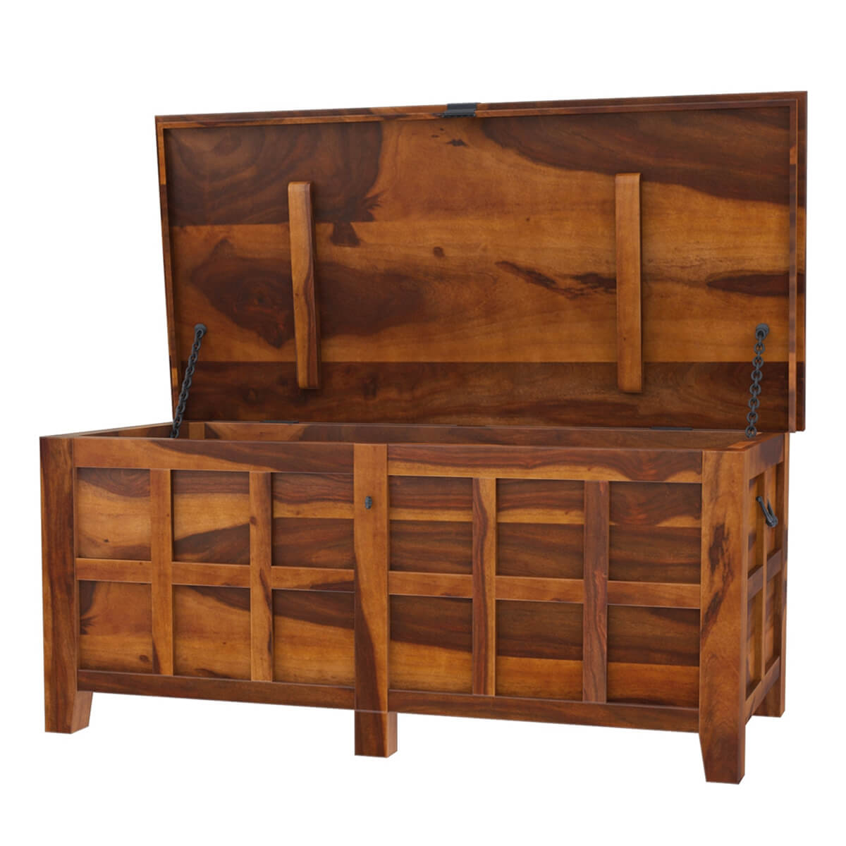 Tectona solid wood trunk