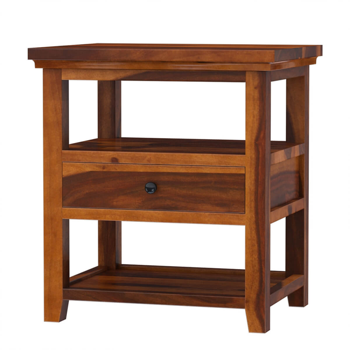 tectona solid wood bedside table