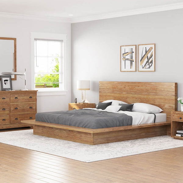 rani solid teakwood bed