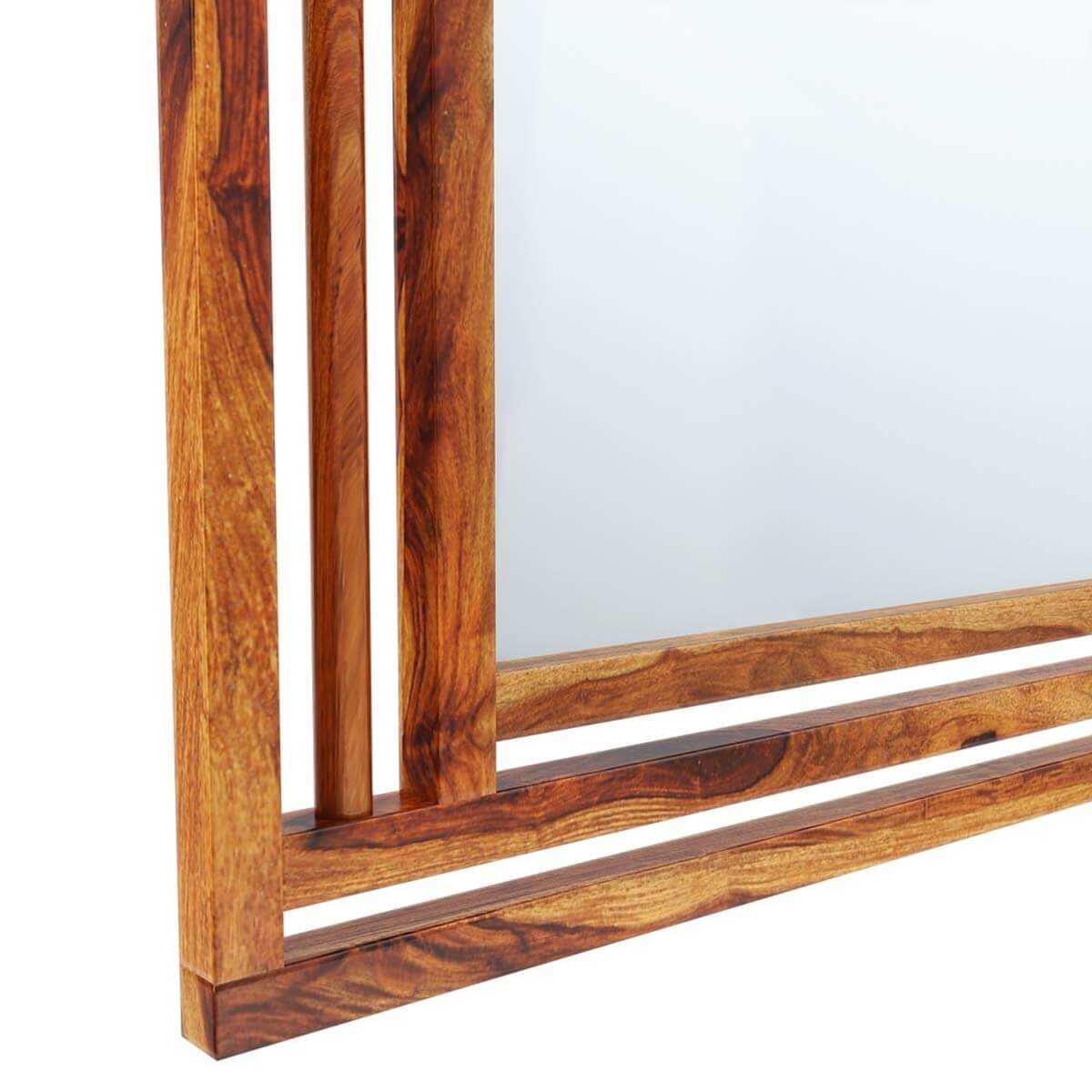galaxy mirror in solid wood