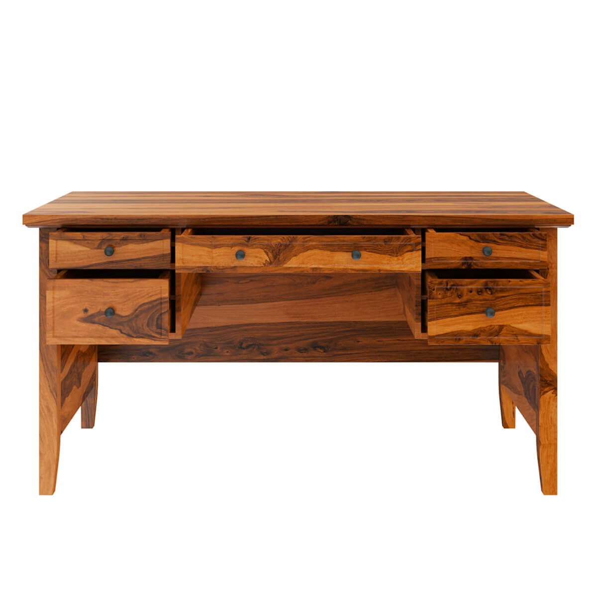 octane solid wood office table