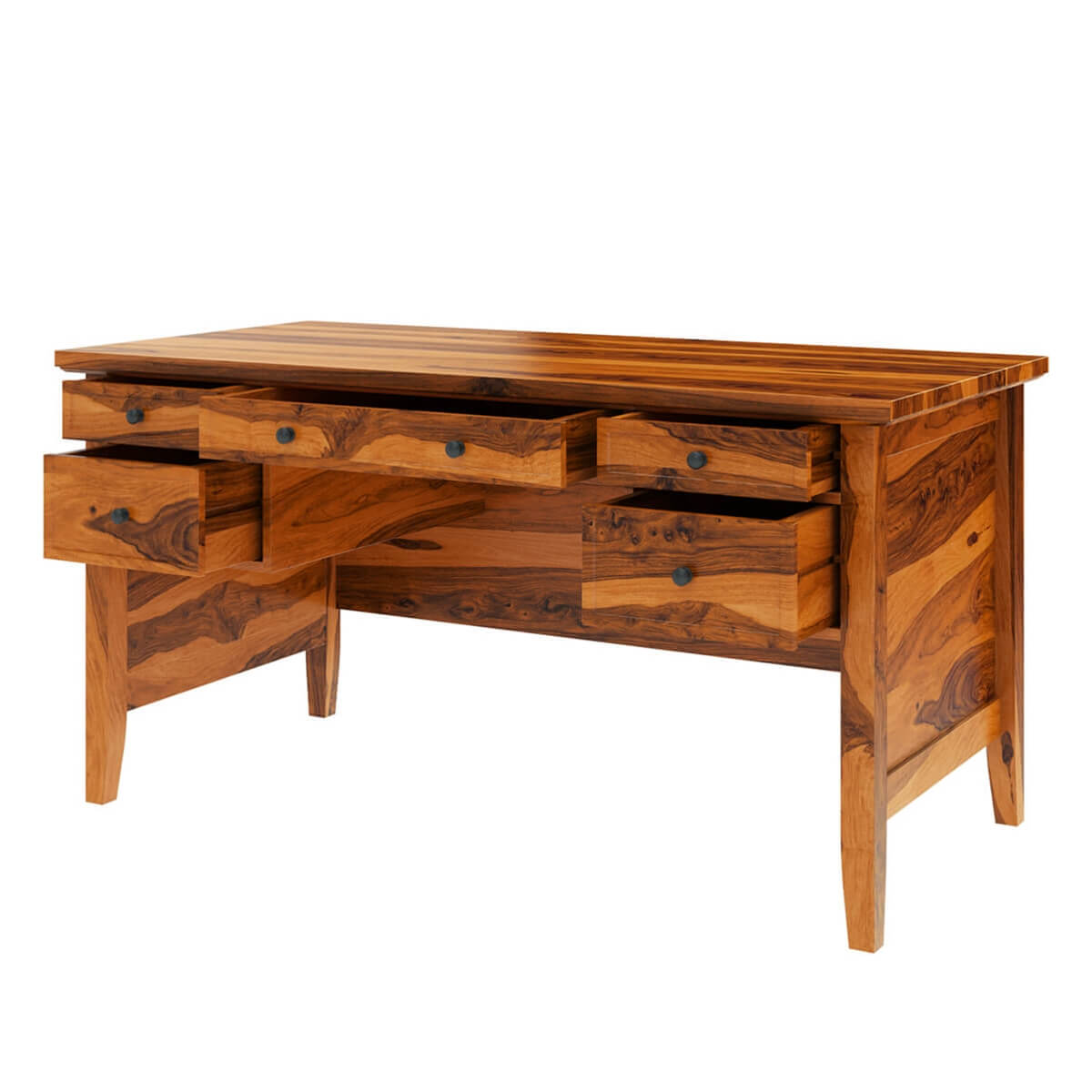 octane solid wood office table