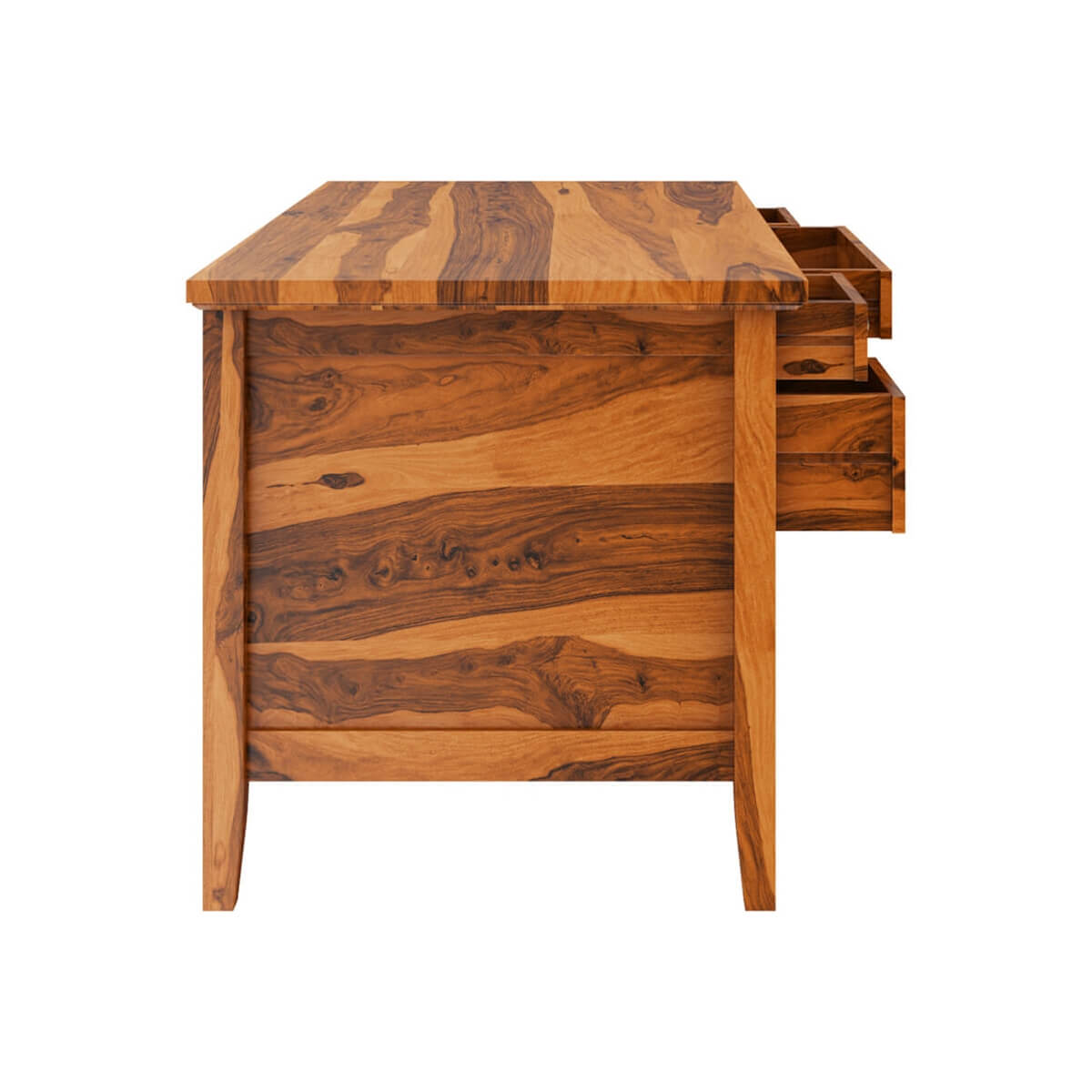 octane solid wood office table