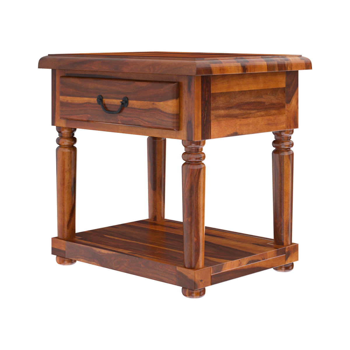 Bolt solid wood End table