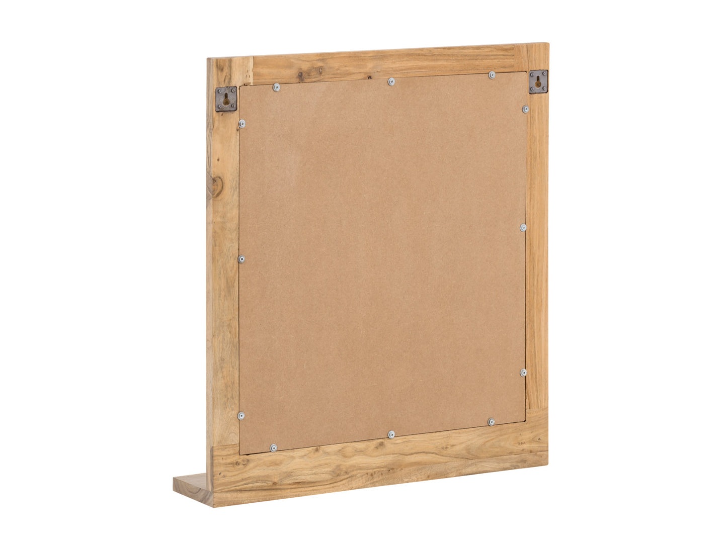 bonita solid wood mirror in stone finish