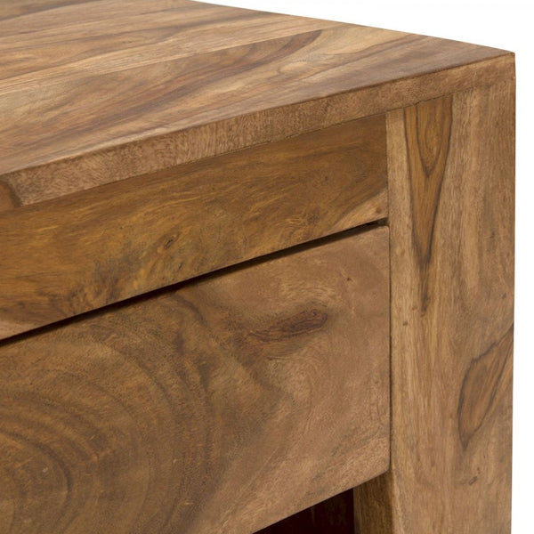 rio solid wood bedside table