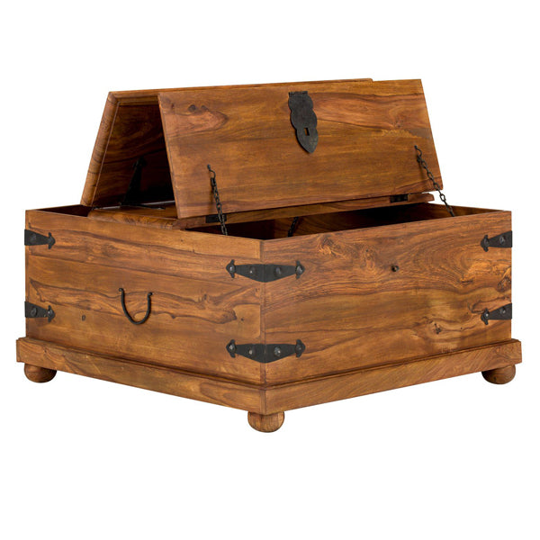 aklo solid wood coffee table