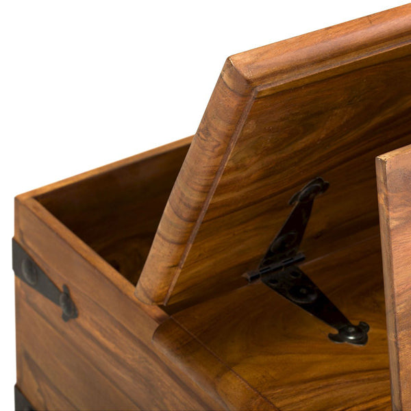 aklo solid wood coffee table