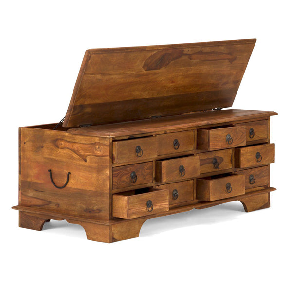 zail solid wood coffee table