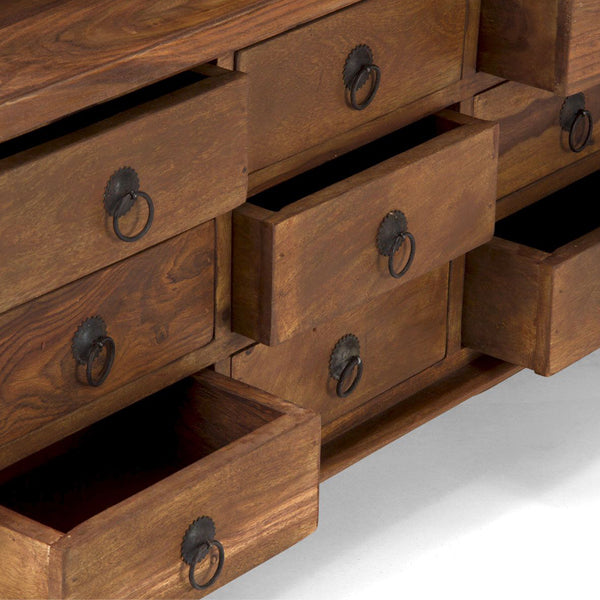 zail solid wood coffee table