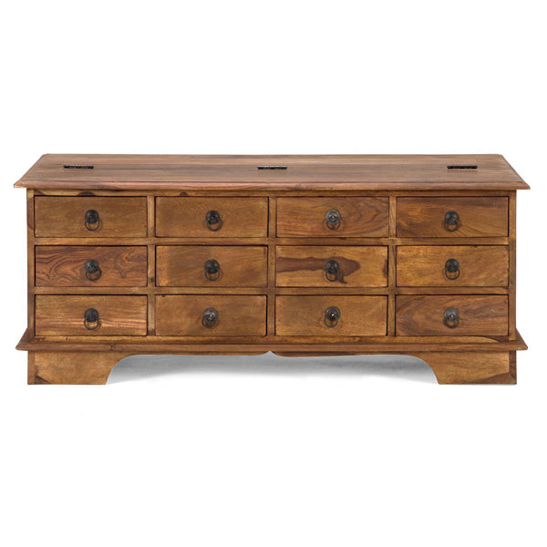 zail solid wood coffee table