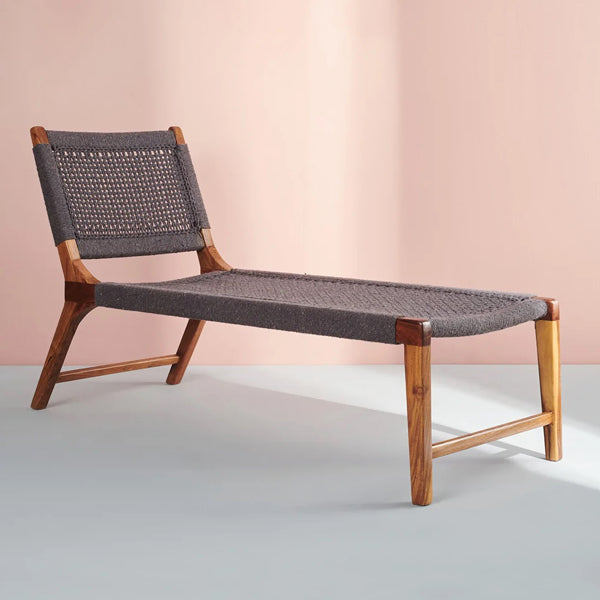 woven lounge chair