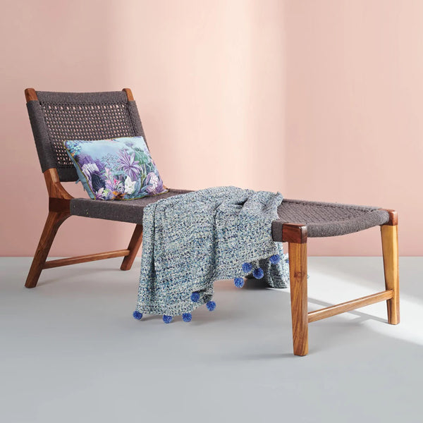 woven lounge chair