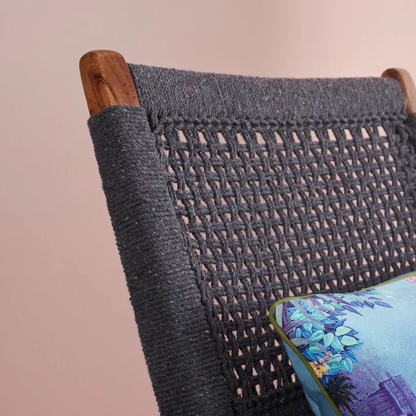 woven lounge chair
