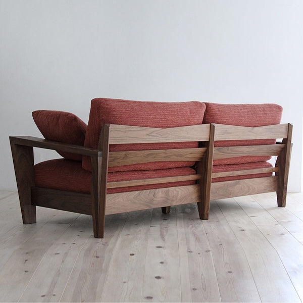 parker solid wood sofa