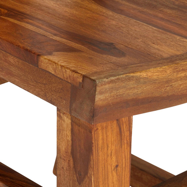 ruia solid wood dining chair in natural finish