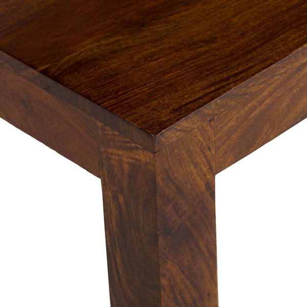 monrovia solid wood dining chair in rosewood finish