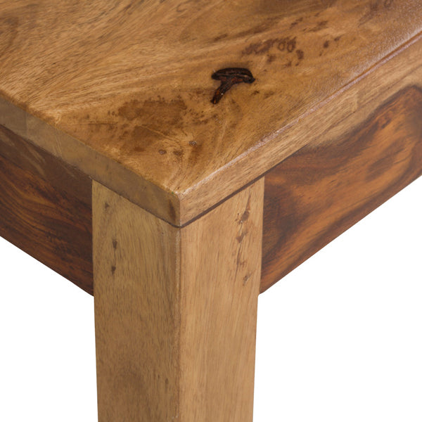 lisbon solid wood dining chair in natural finish