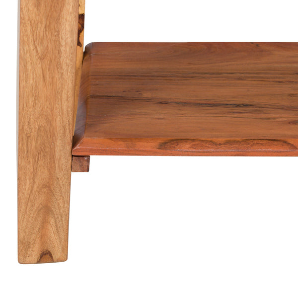 alara solid wood console table