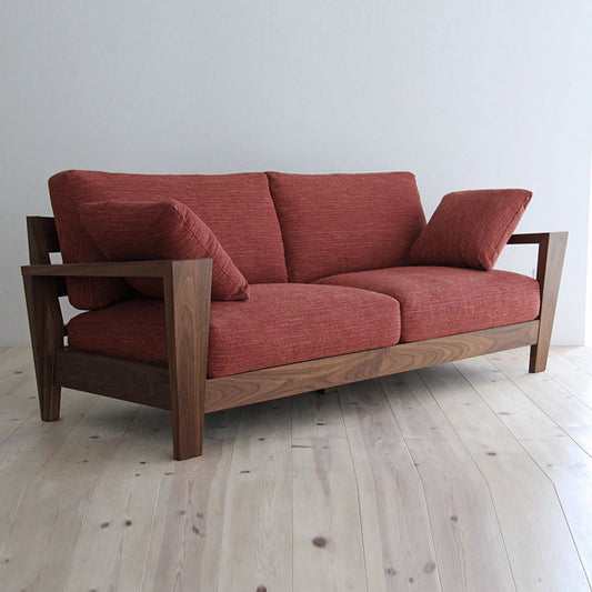 parker solid wood sofa