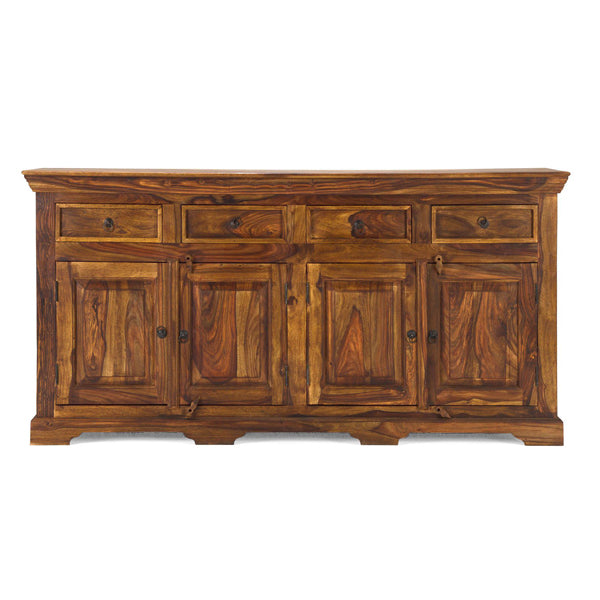 merlin solid wood sideboard in natural finish
