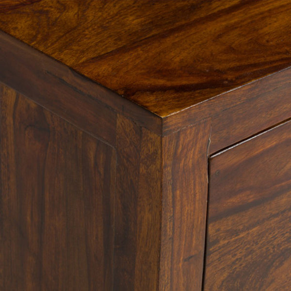 nikido solid wood sideboard in natural finish