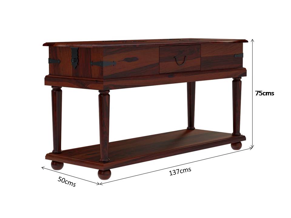Matay solid wood console table