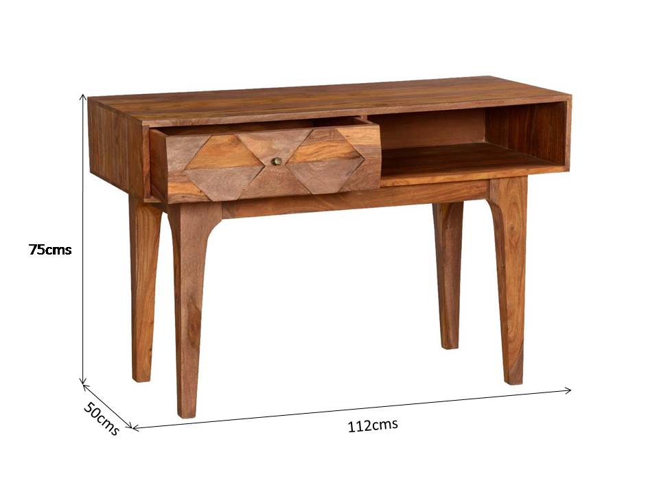 tito solid wood writing table