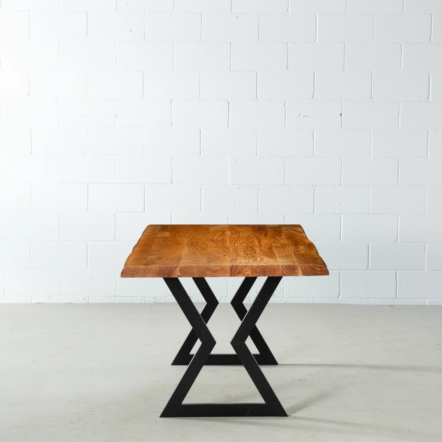 Biscay Live Edge Dining Table In Acacia Wood